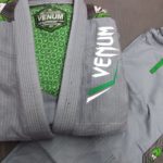 Кимоно для бжж venum elite bjj gi -grey
