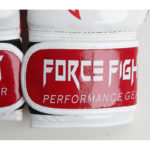 Боксерские перчатки force fight white red — изображение 8