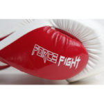 Боксерские перчатки force fight white red — изображение 5