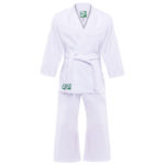 Кимоно для дзюдо green hill MA-301 белое (стандарт)