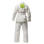 Детское кимоно gi bjj lion pro 2.0- white green — изображение 6