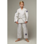 Детское кимоно gi bjj lion pro 2.0- white purple — изображение 2
