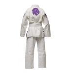 Детское кимоно gi bjj lion pro 2.0- white purple — изображение 8