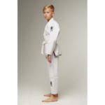 Детское кимоно gi bjj lion pro 2.0- white purple — изображение 6