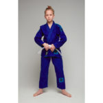 Детское кимоно gi bjj lion pro 3.0- blue