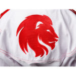 Детское кимоно gi bjj lion pro 3.0- white red — изображение 3