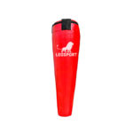 Мешок боксерский Leosport серия стропа конус тент красный